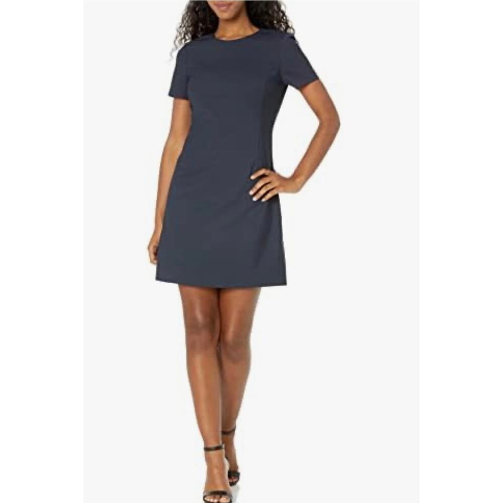 Theory - Women's Jatinn Dress / size 8 / Navy / NWT